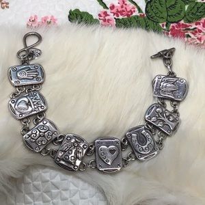 Brighton Symbols & Words of Inspiration Toggle Bracelet